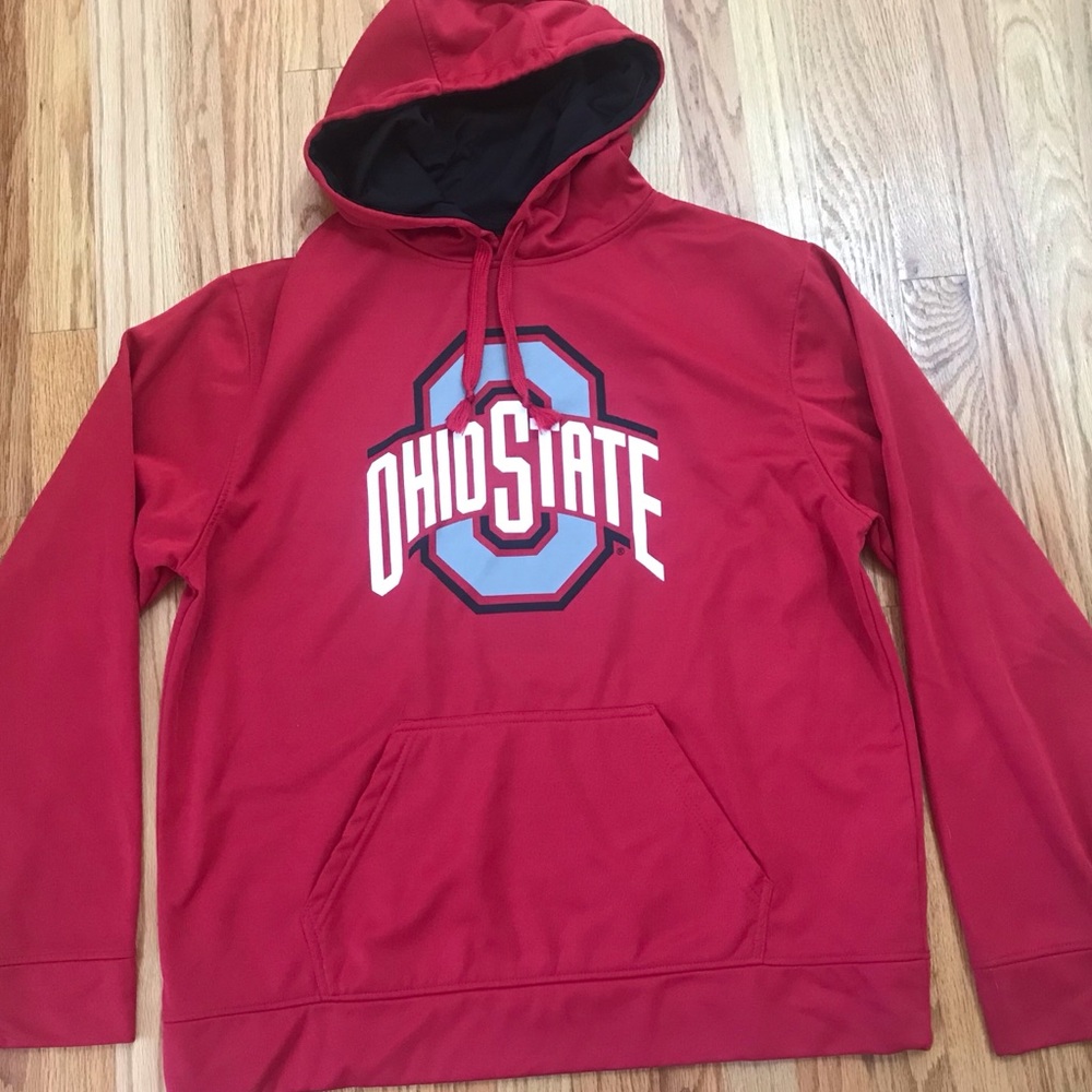 OHIO STATE BuCKeYEs Hoodie Red Men’s XL